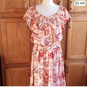 Liz Claiborne Coral/Shell Dress